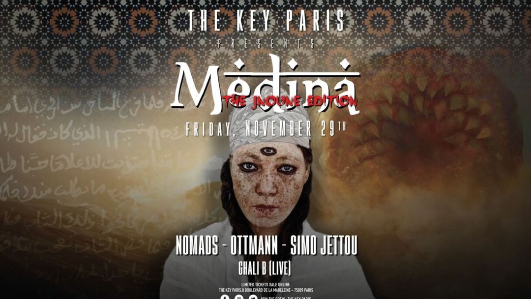The Key Paris presents : Medina (The Jnoune Edition) event cover