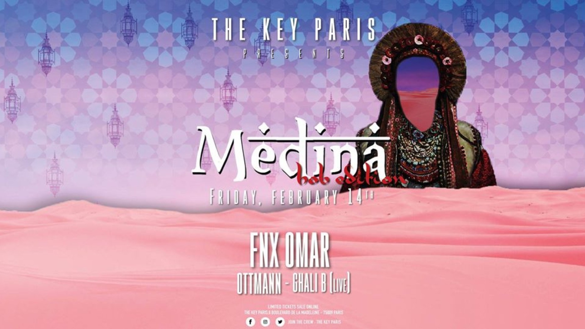 The Key Paris presents Medina with FNX Omar (Hob Edition) image