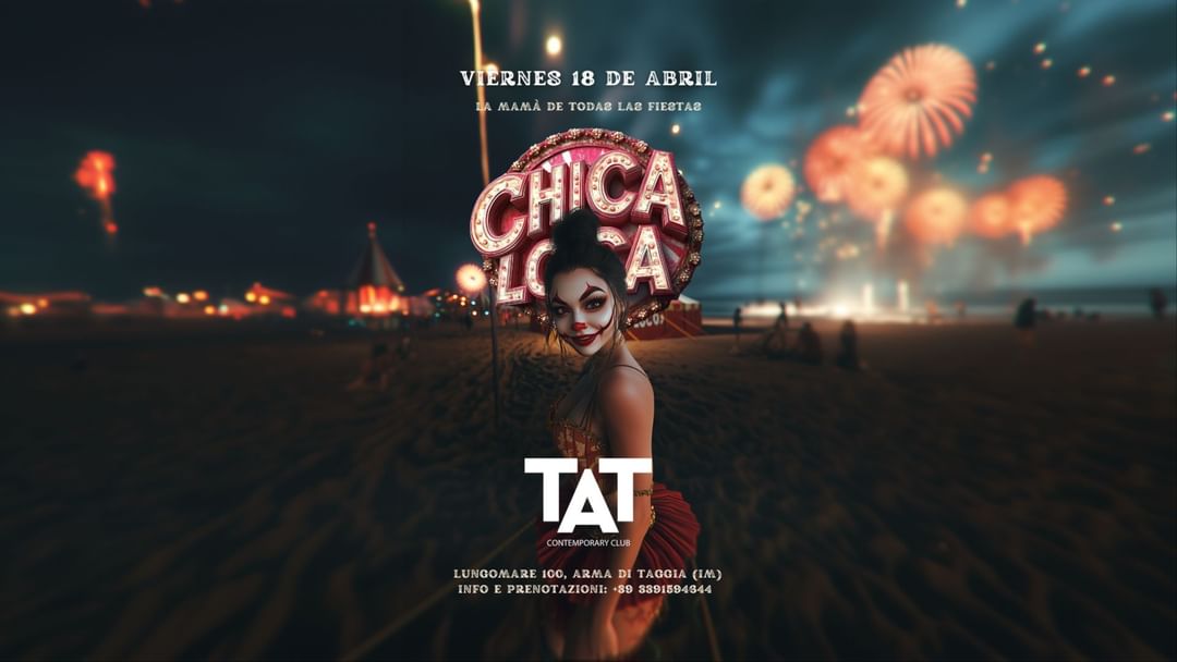 THE LAST CHICA LOCA - 18 APRILE-Eventplakat