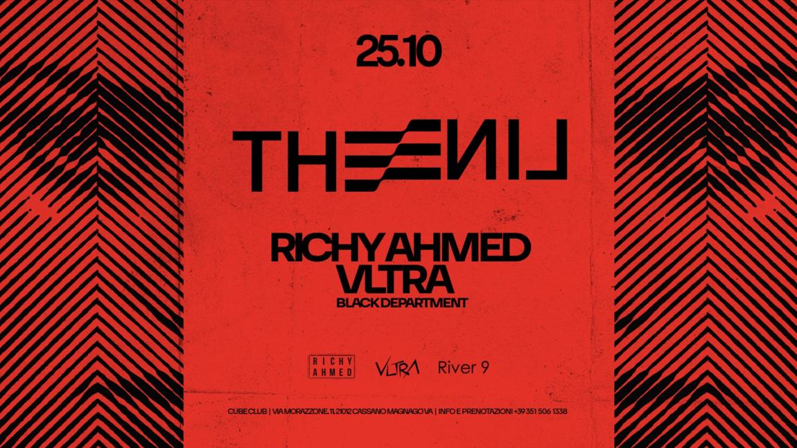 Locandina 25.10 — The Line — & VLTRA & Black Department