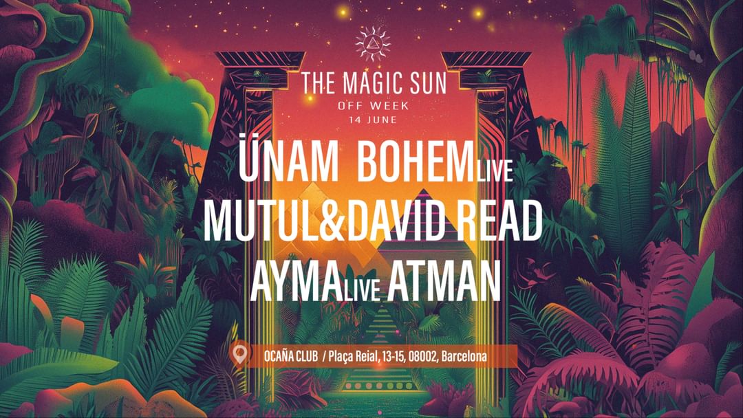 The Magic Sun - Off Week Barcelona event cover