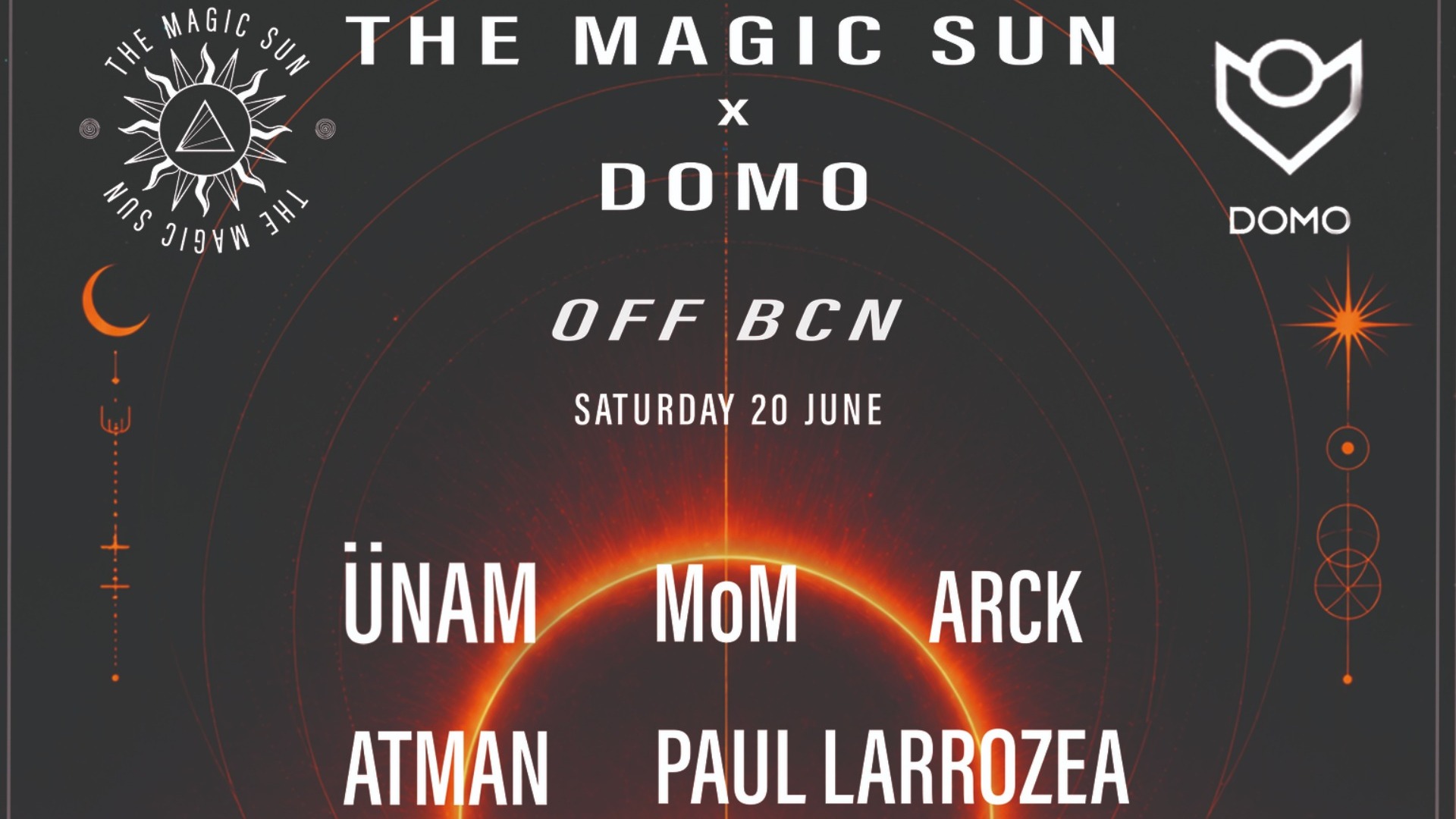 THE MAGIC SUN x DOMO - OFF BCN image