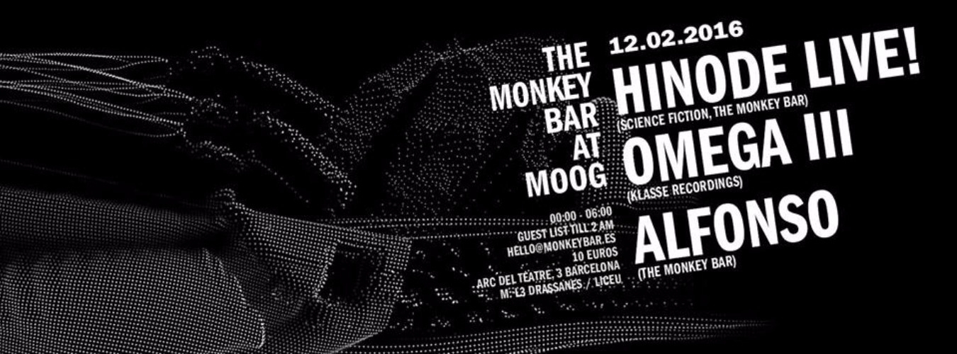 The Monkey Bar Moog#12: Hinode, Omega III, Alfonso image