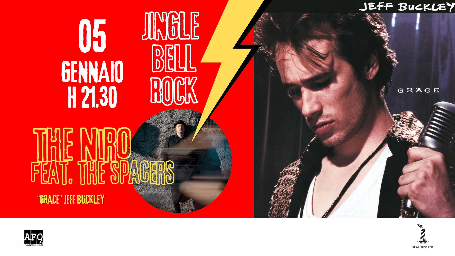 THE NIRO ft. THE SPACERS play "GRACE" JEFF BUCKLEY image