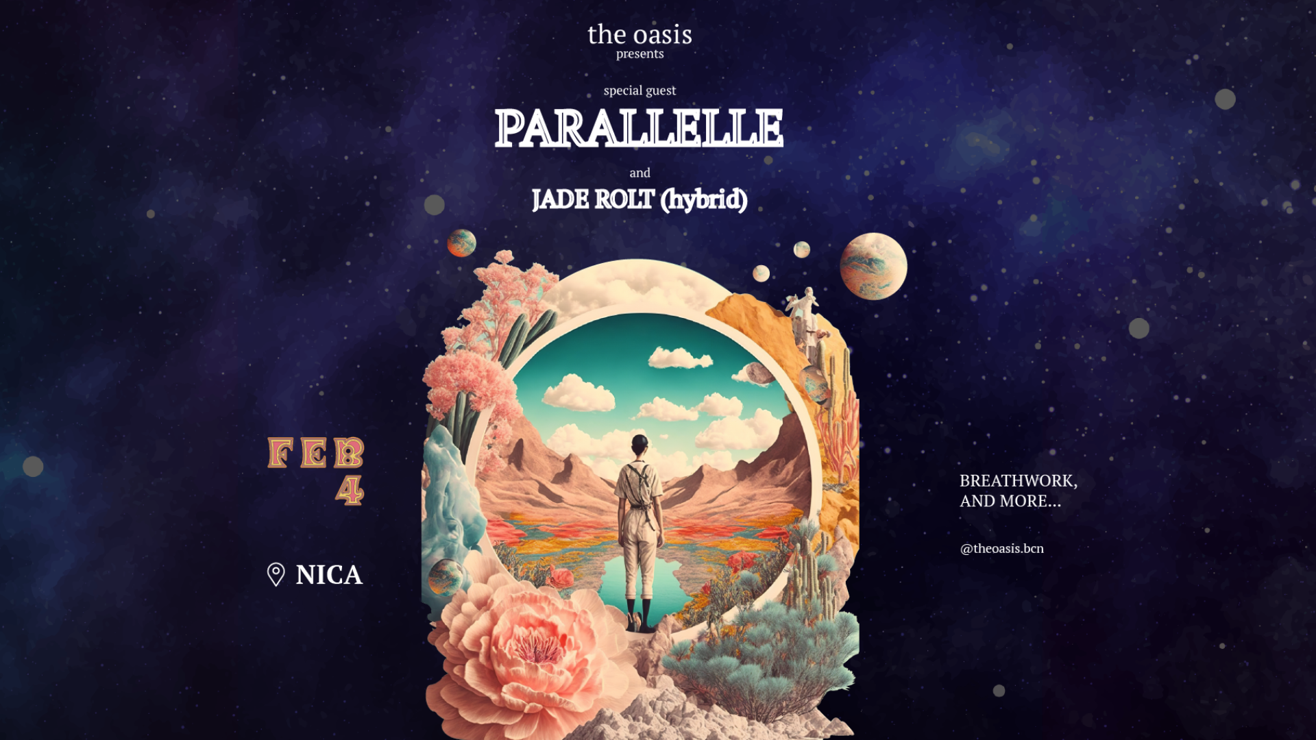 The Oasis presents Parallelle image