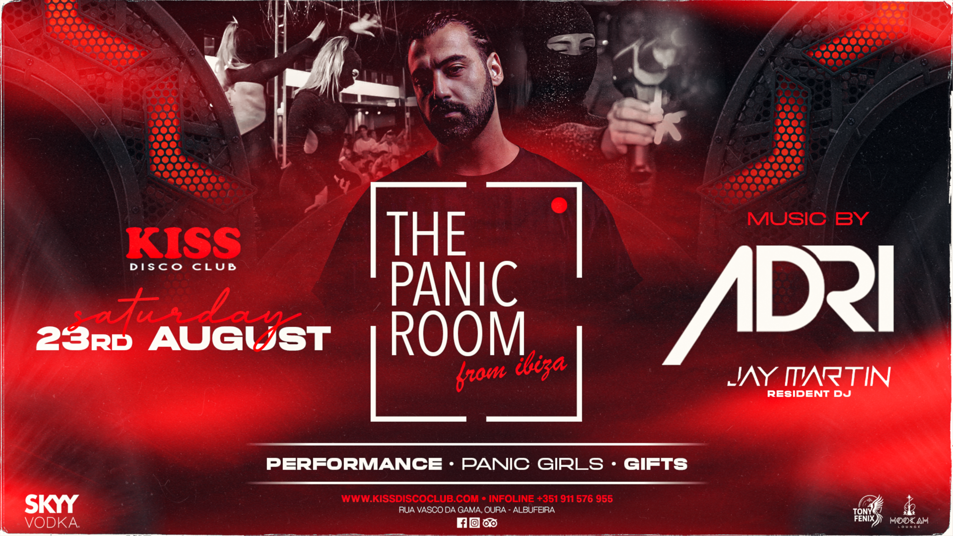 THE PANIC ROOM FROM IBIZA by DJ ADRI // SATURDAY NIGHT image