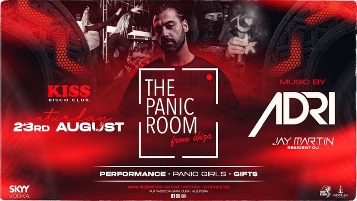 Cover for event: THE PANIC ROOM FROM IBIZA by DJ ADRI // SATURDAY NIGHT