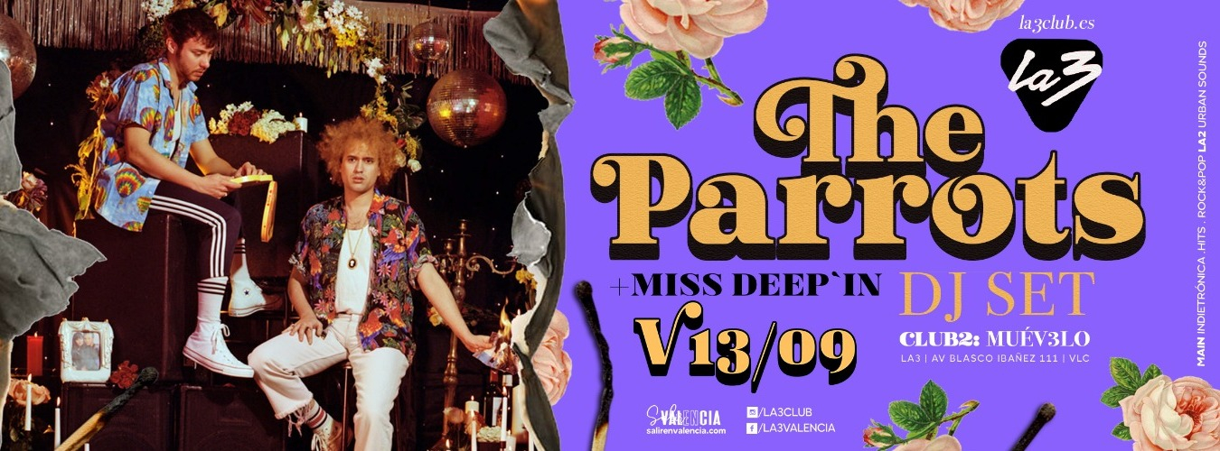 THE PARROTS DJ SET + MISS DEEP´IN image
