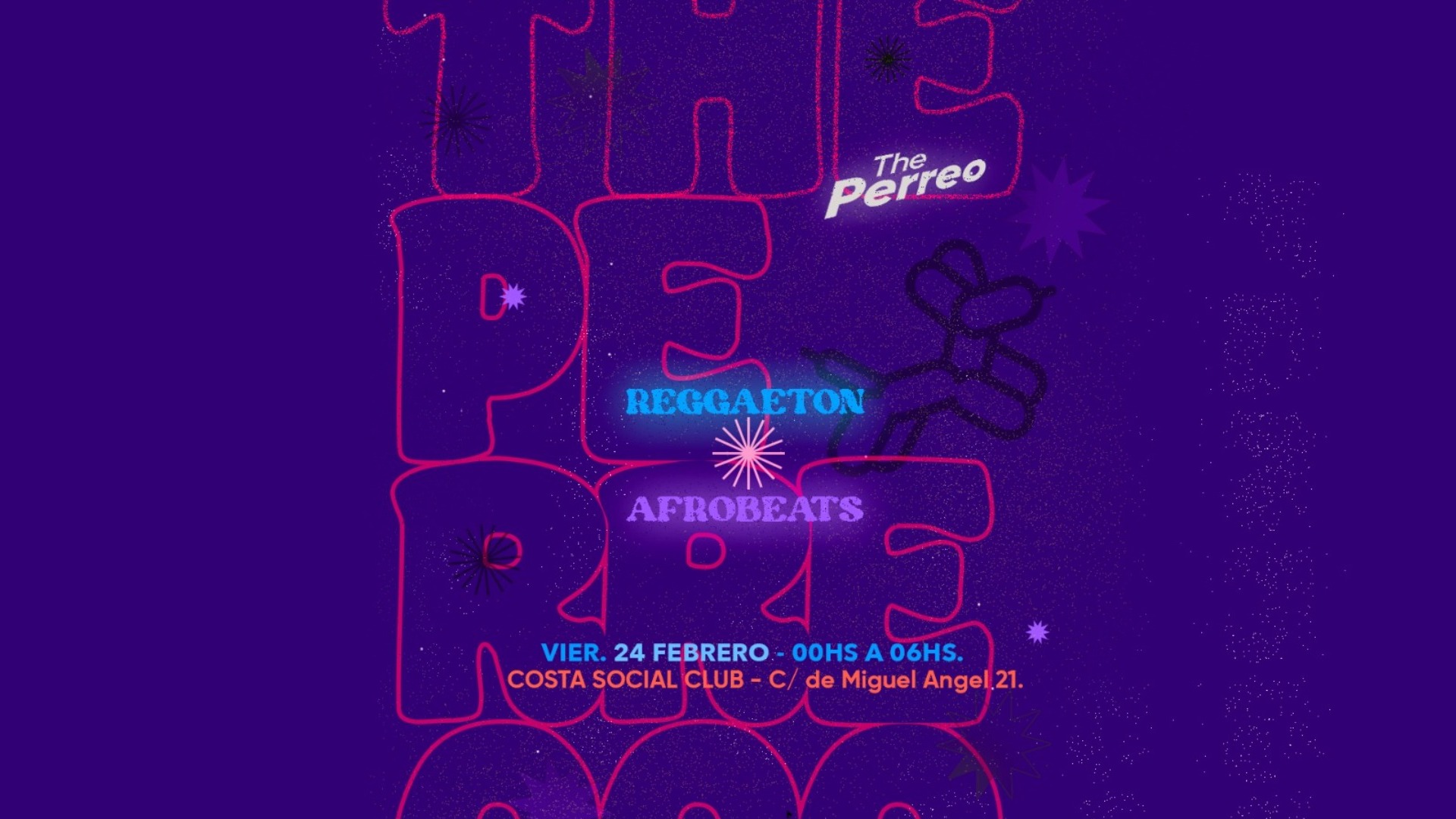 The Perreo en Costa Social Club - 24 feb image