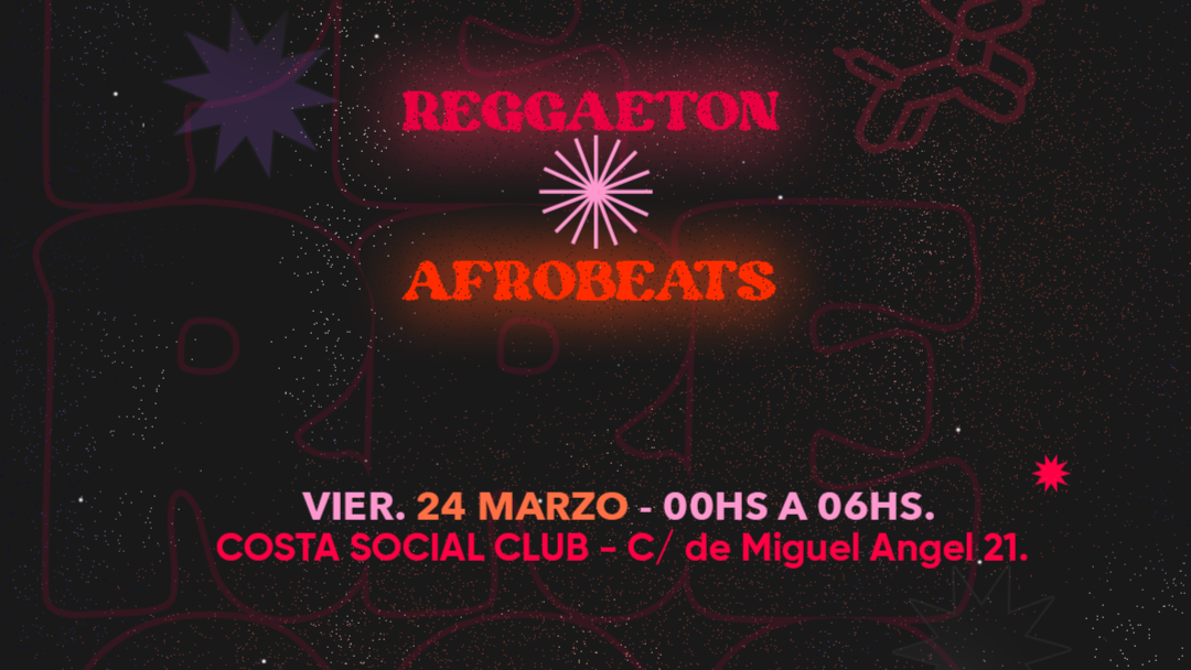 The Perreo en Costa Social Club - 24 Marzo image