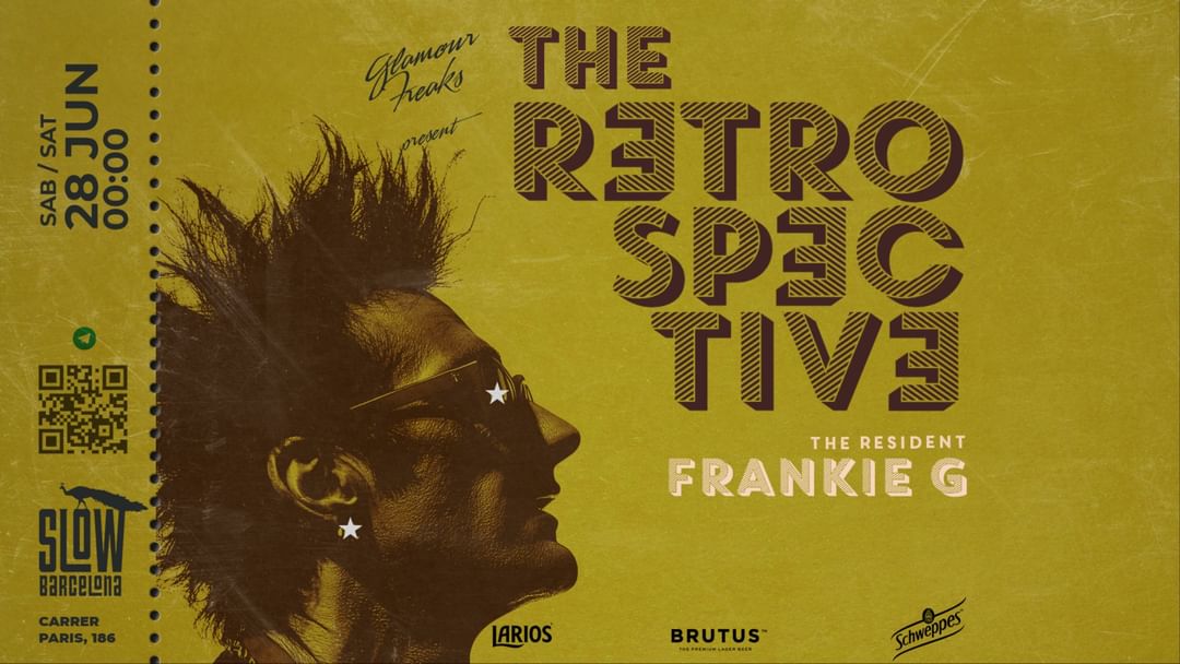 Cartell de l'esdeveniment The Retrospective: Frankie G (All Night Long)