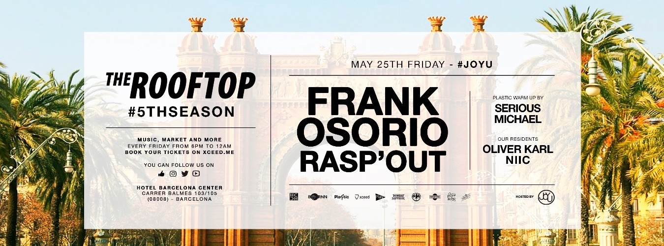 The Rooftop Barcelona presents JOYU w/ Frank Osorio image