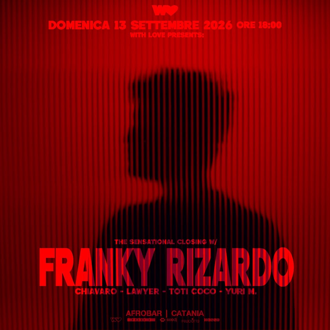 THE SENSATIONAL CLOSING w/ FRANKY RIZARDO image