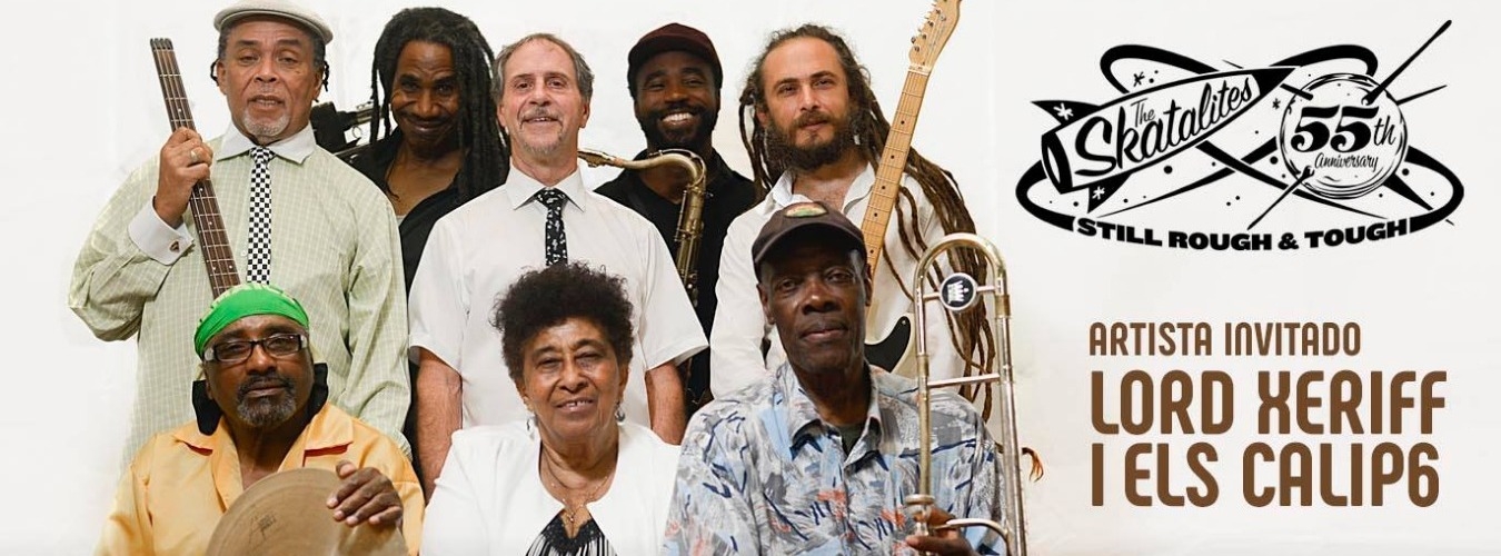 The Skatalites en Barcelona (Lord Xeriff i els Calip6) image