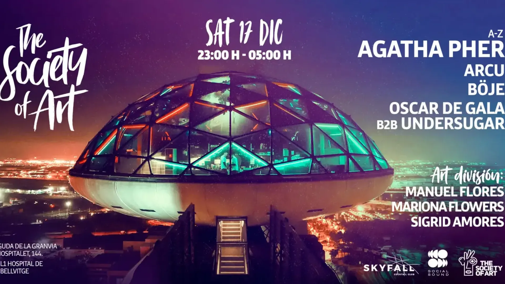 The Society of Art Covered Rooftop 360* View image