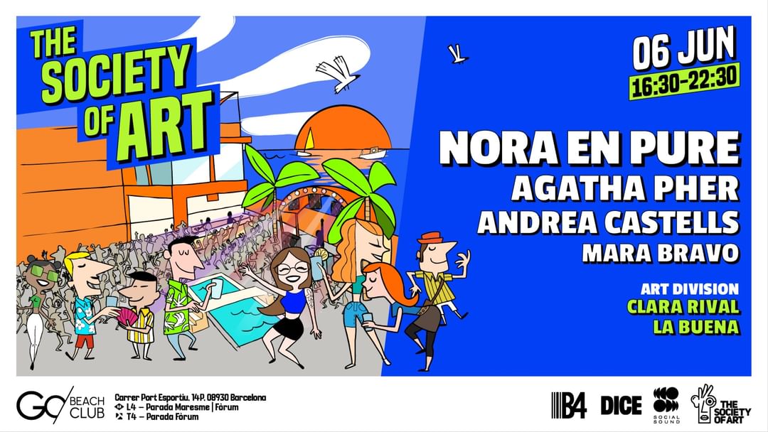 Couverture de l'événement The Society of Art | from 16:30pm to 22:30pm