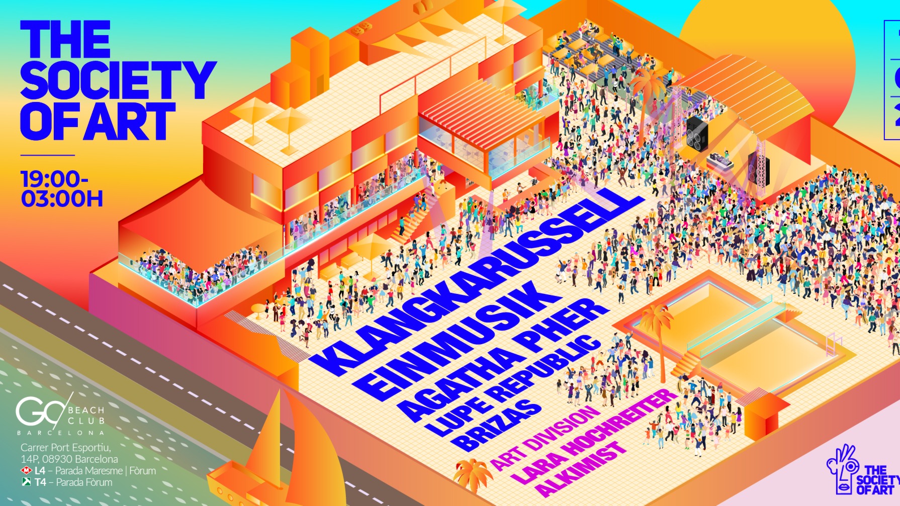 The Society of Art: Klangkarussell | Einmusik | 19:00-03:00