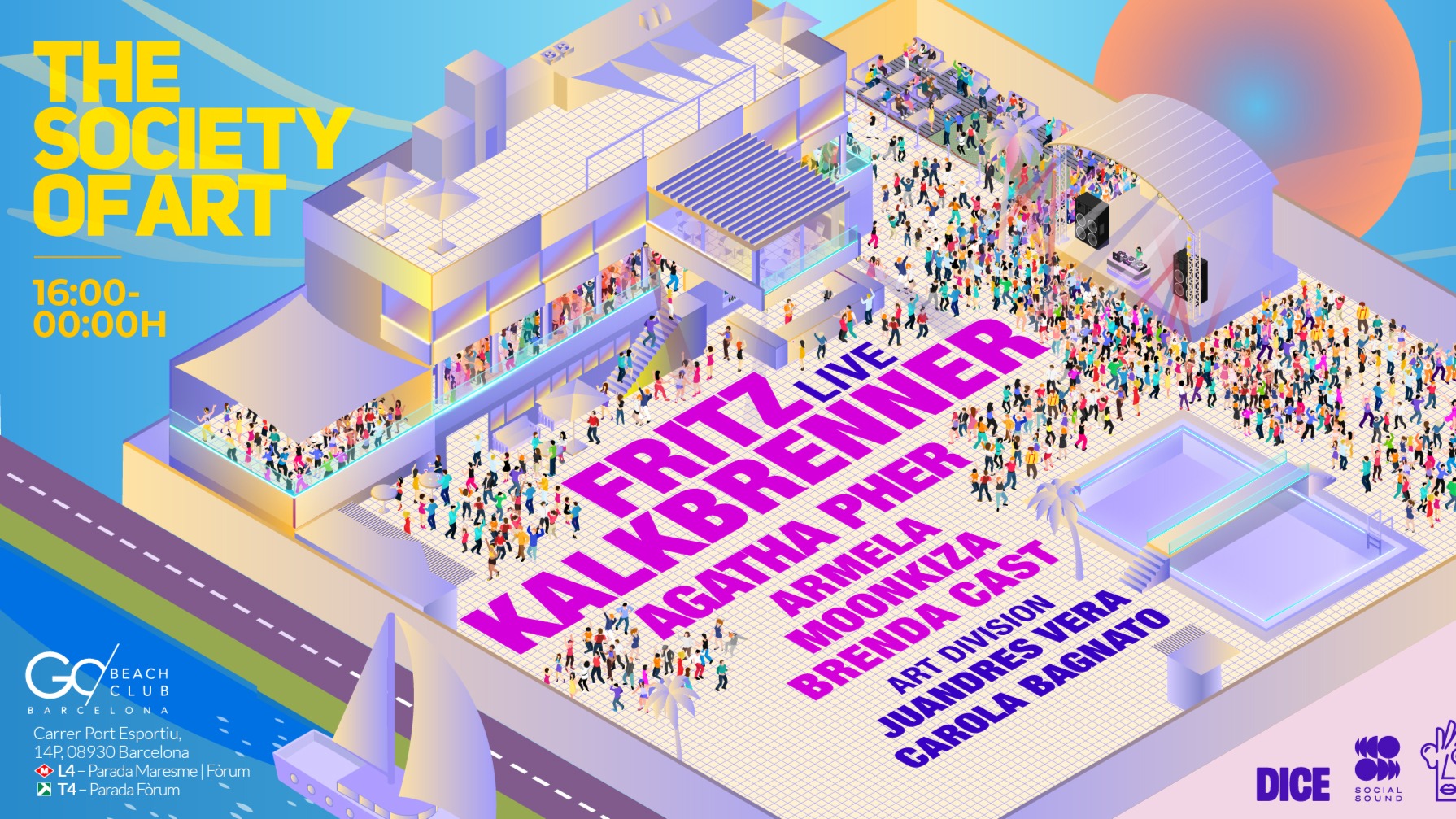 The Society of Art: Fritz Kalkbrenner (Open Air) | 16:00-23:30 image