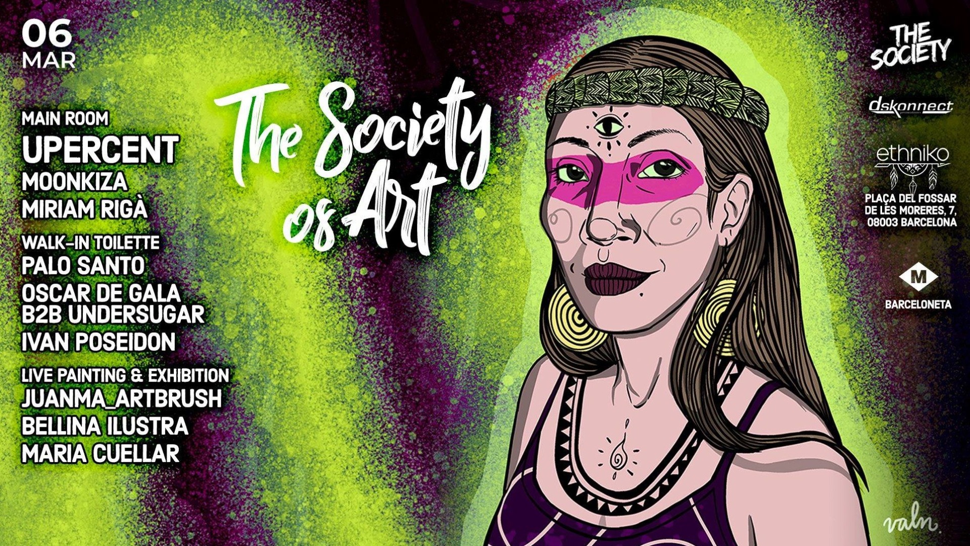 The Society of Art w/ Upercent at Ethniko Barcelona image