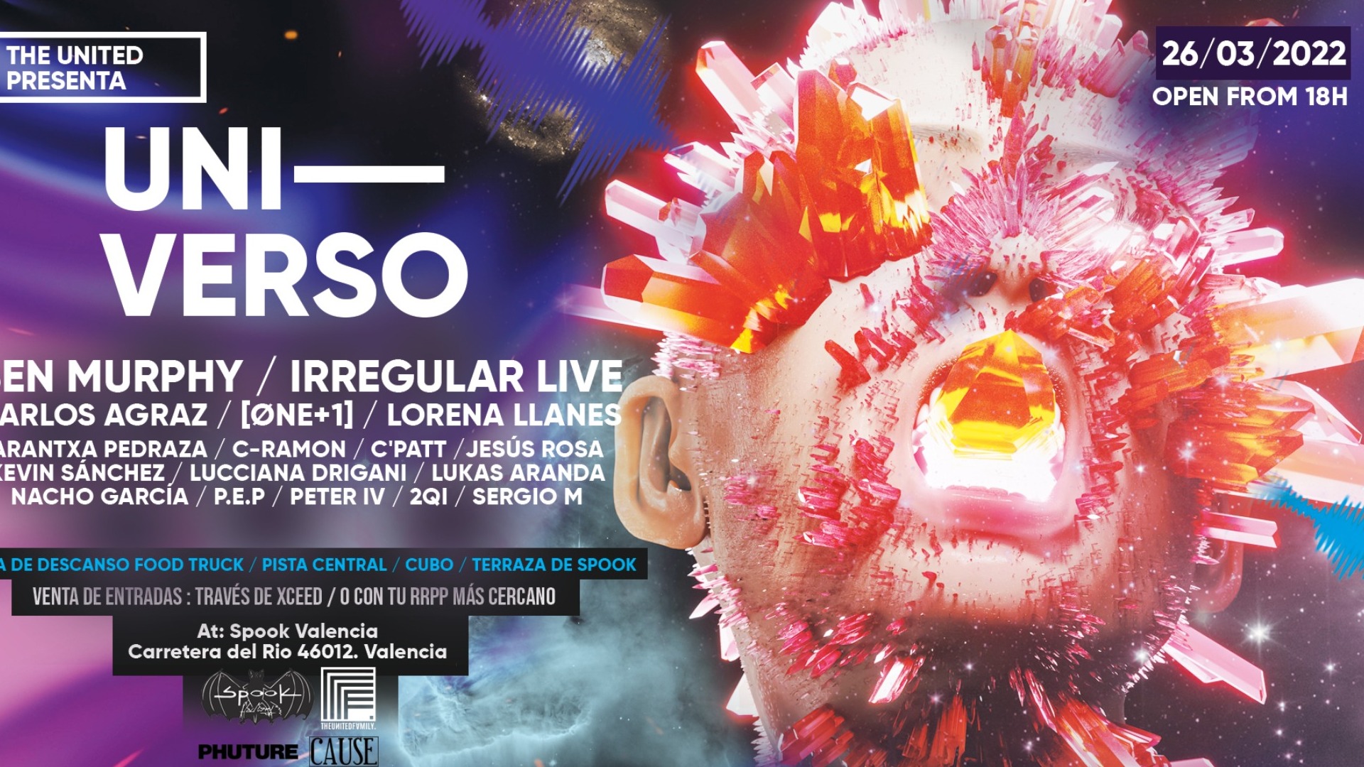 THE UNITED PRESENTA :: UNIVERSO :: BEN MURPHY image