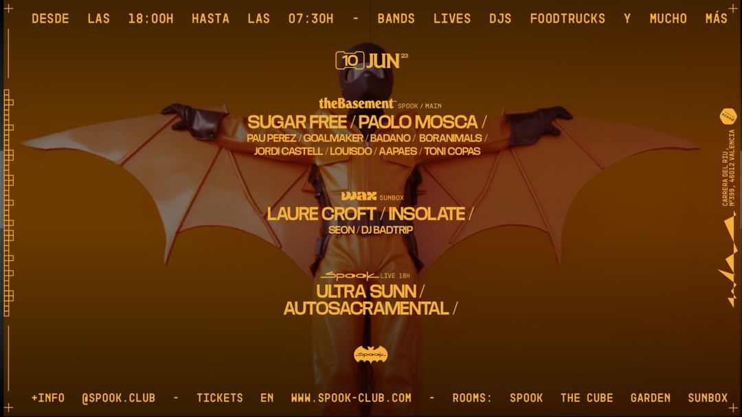  TheBasement + WAX: Laure Croft + Insolate  event cover