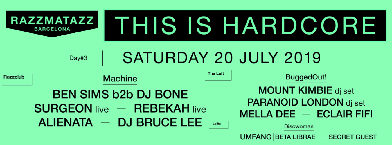 This Is Hardcore | Ben Sims, Dj Bone, Surgeon, Rebekah, Mount Kimbie, Paranoid London image