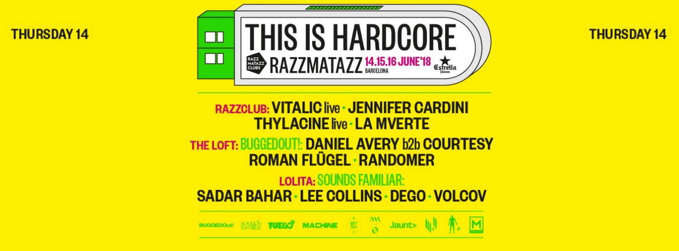 This Is Hardcore | Vitalic LIVE, Jennifer Cardini, Daniel Avery B2B Courtesy, Roman Flügel, Sadar Bahar image