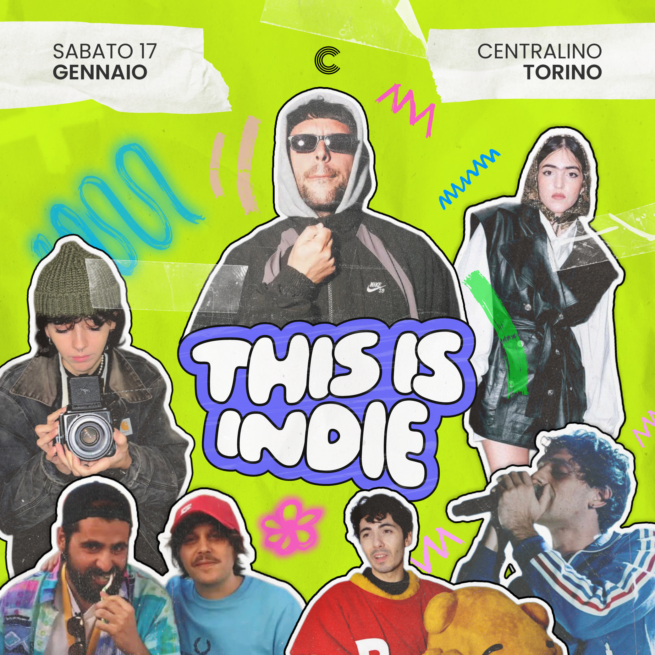 THIS IS INDIE ★ CENTRALINO CLUB ★ SABATO 17 image