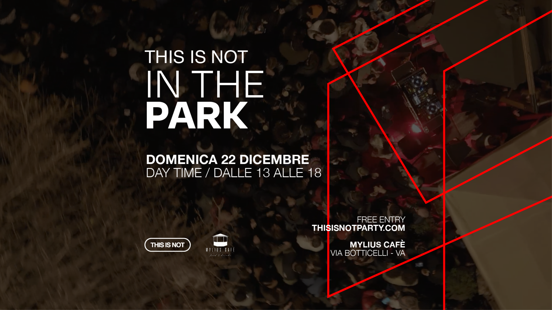 THIS IS NOT in the Park