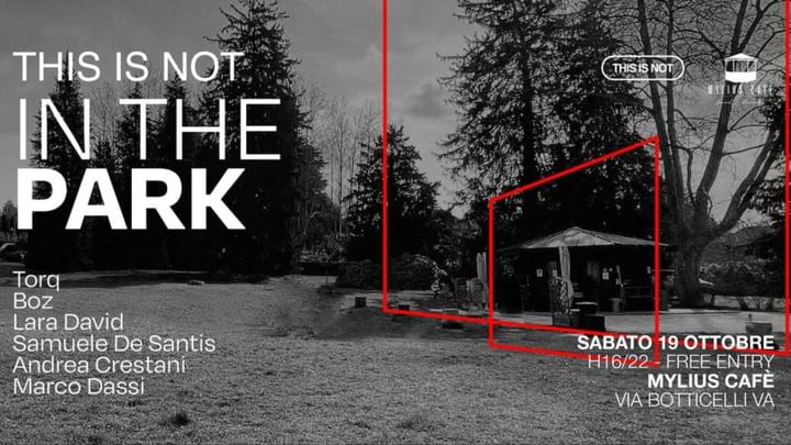 Cover for event: THIS IS NOT in the Park