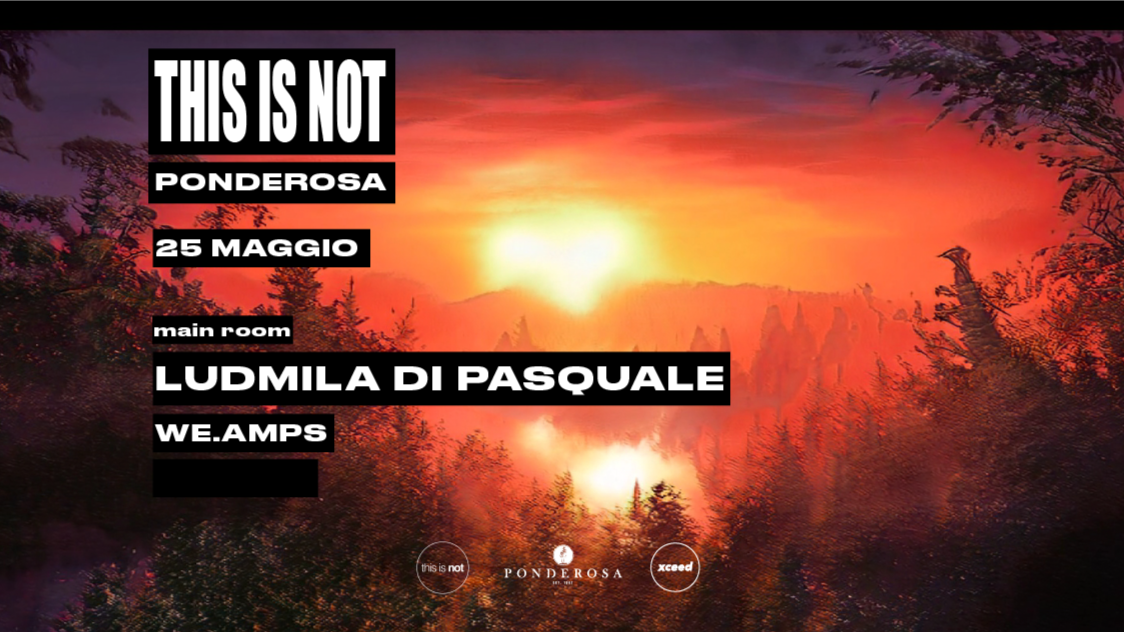 This is not w/ Ludmila di Pasquale e we.amps image