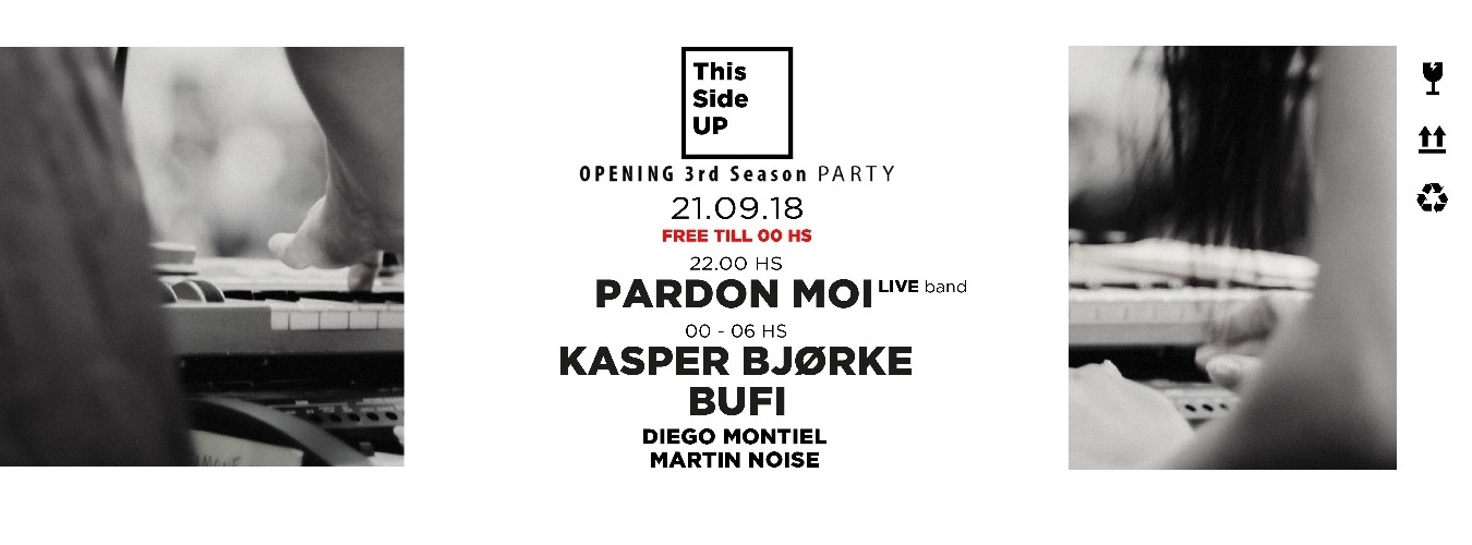 This Side UP Pres. Kasper Bjørke + Pardon Moi (Live Band) + Bufi image