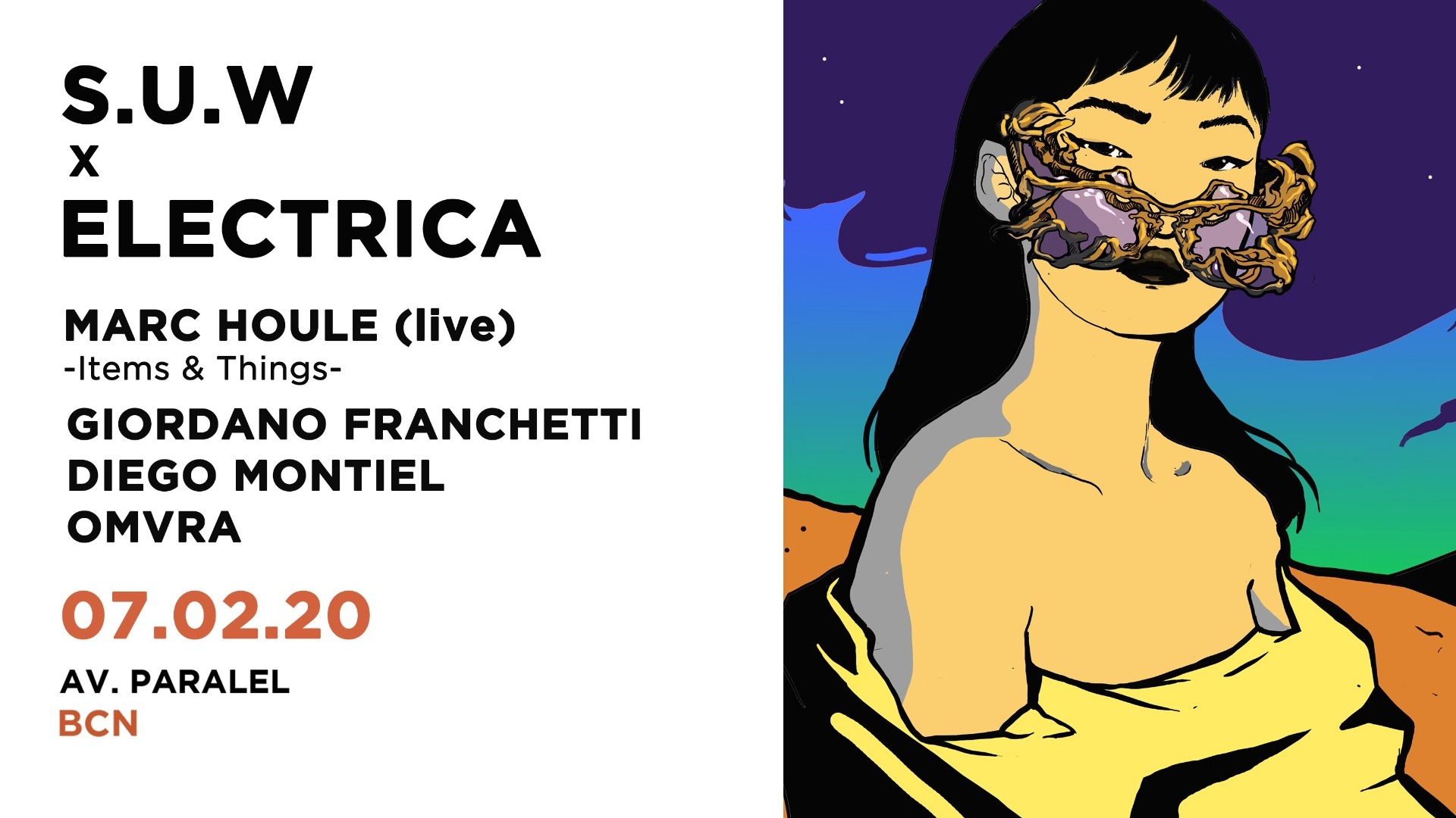 This Side UP Pres. SUW x Electrica w/ Marc Houle (Live) image