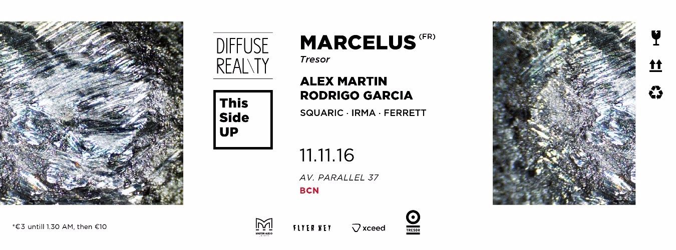 This Side UP present: Diffuse Reality night - w/ Marcelus (Tresor) image