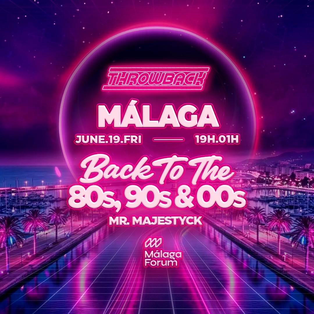 Throwback MÁLAGA Open Air - Back to 80s, 90s & 00s image