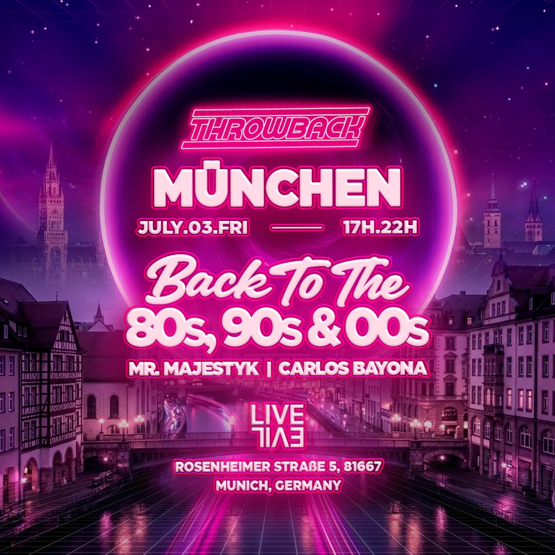 Throwback MÜNCHEN - Back to 80s, 90s & 00s image