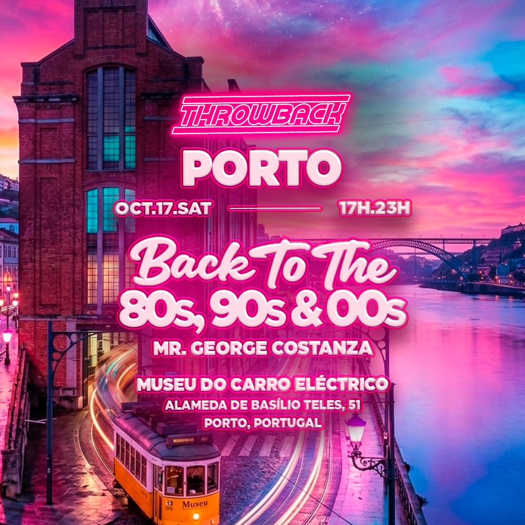 Throwback PORTO - Back to 80s, 90s & 00s - Museu do Carro Eléctrico image