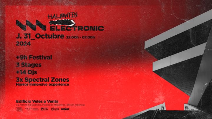 Cover for event: THU 31 OCT | HALLOWEEN ELECTRONIC