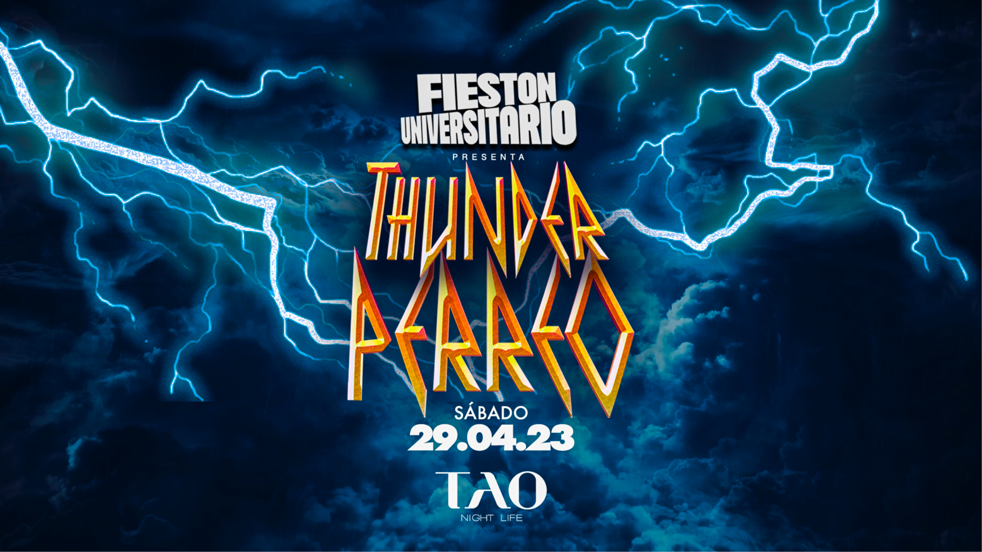 THUNDER PERREO Universitario 29.04.23 image