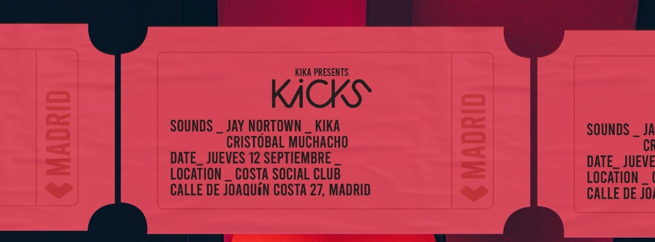 THURSDAY 12TH KICKS BY KIKA @ COSTA SOCIAL CLUB image