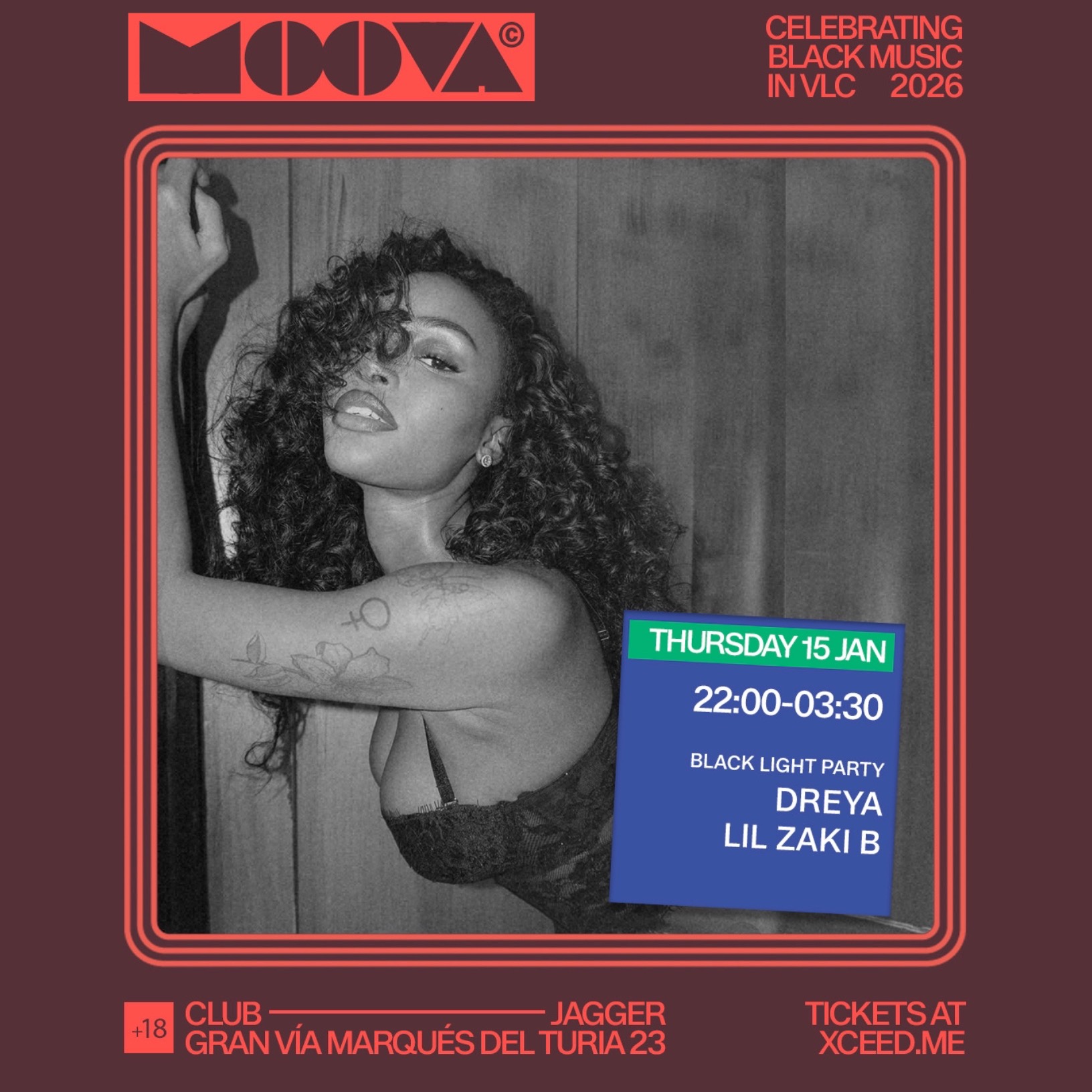 Thursday 15/01 THUSDAY MOOVA  image