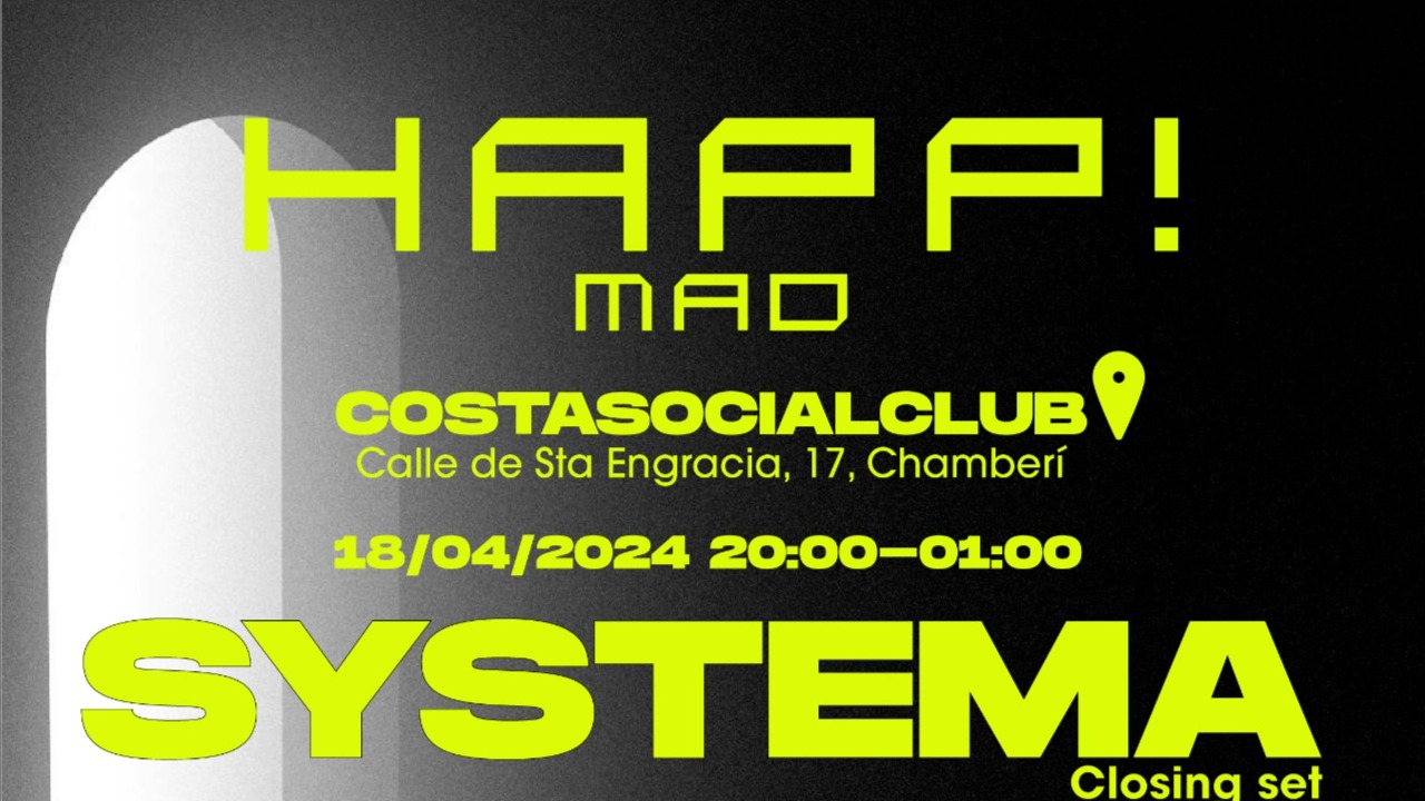Thursday 18th HAPP! @ Costa Social Club