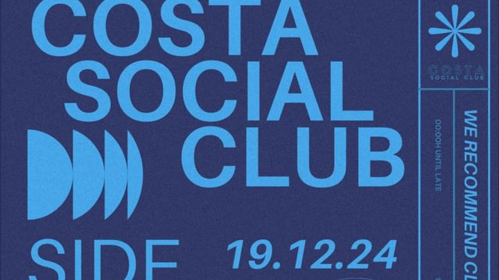 Cover for event: Thursday 19th @ Costa Social Club