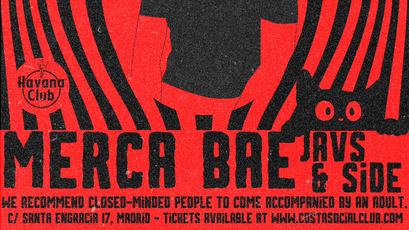 Thursday 31th "Halloween" w/ MERCA BAE @ Costa Social Club image