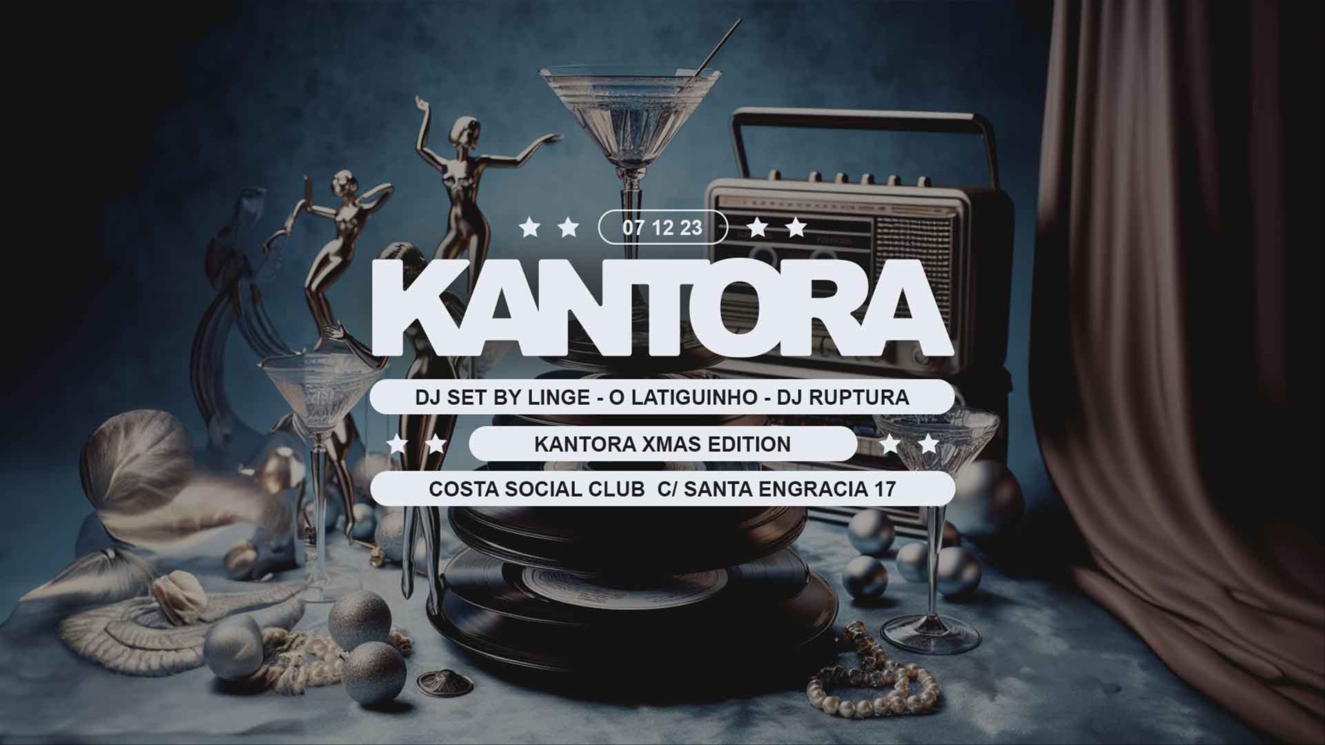 Thursday 7th "Kantora" @ Costa Social Club