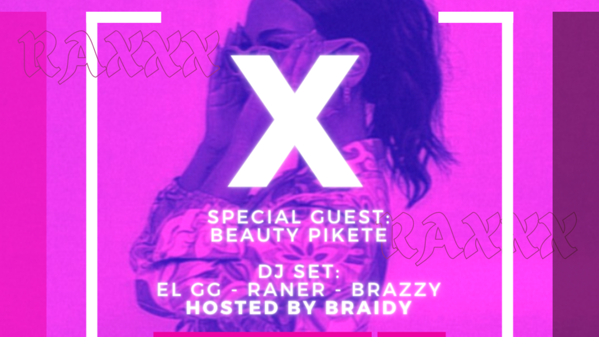 THURSDAY 8TH "RAXXX" w/ BEAUTY PIKETE @ VISO SOCIAL CLUB image