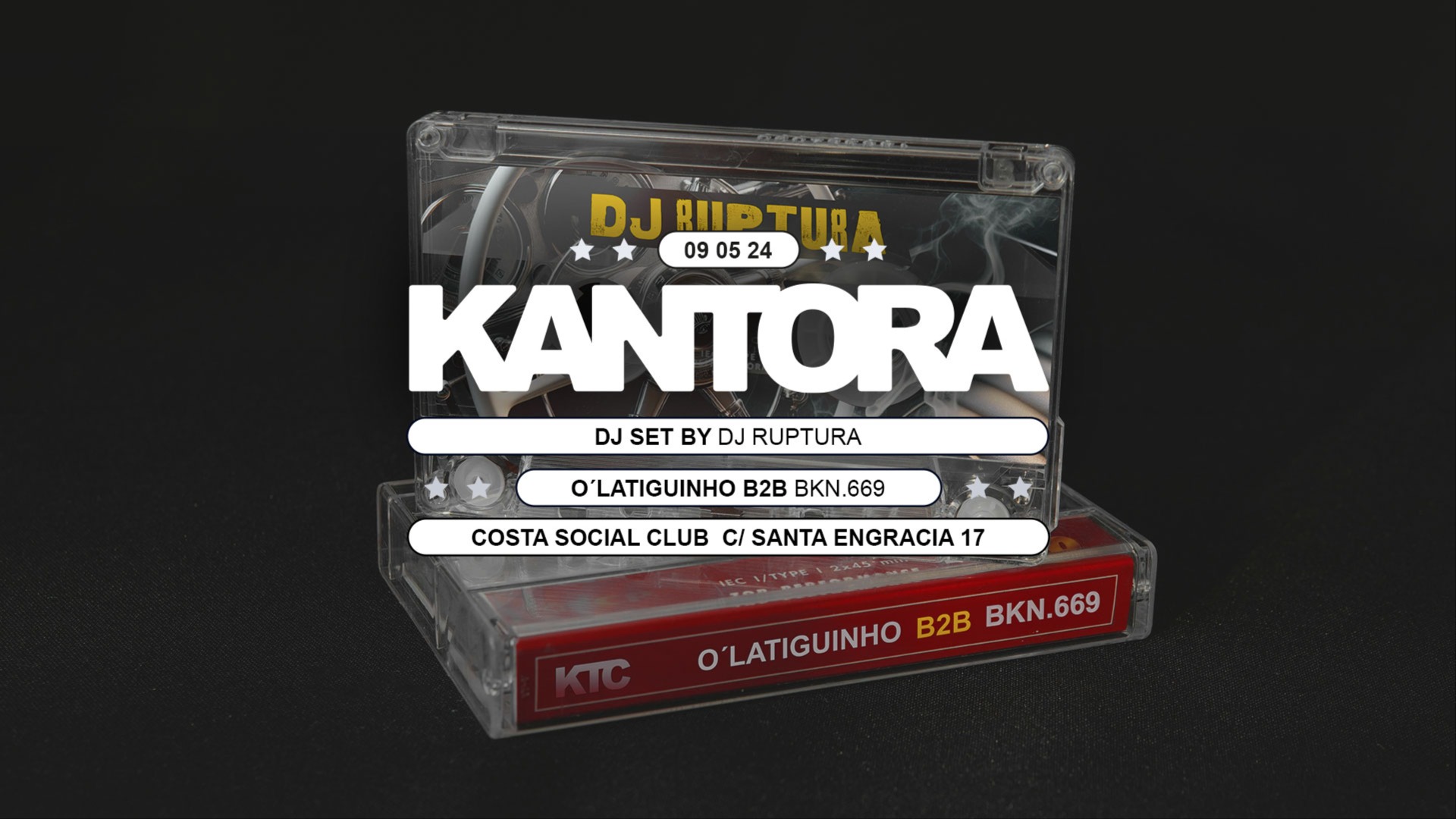 Thursday 9th "Kantora" @ Costa Social Club image