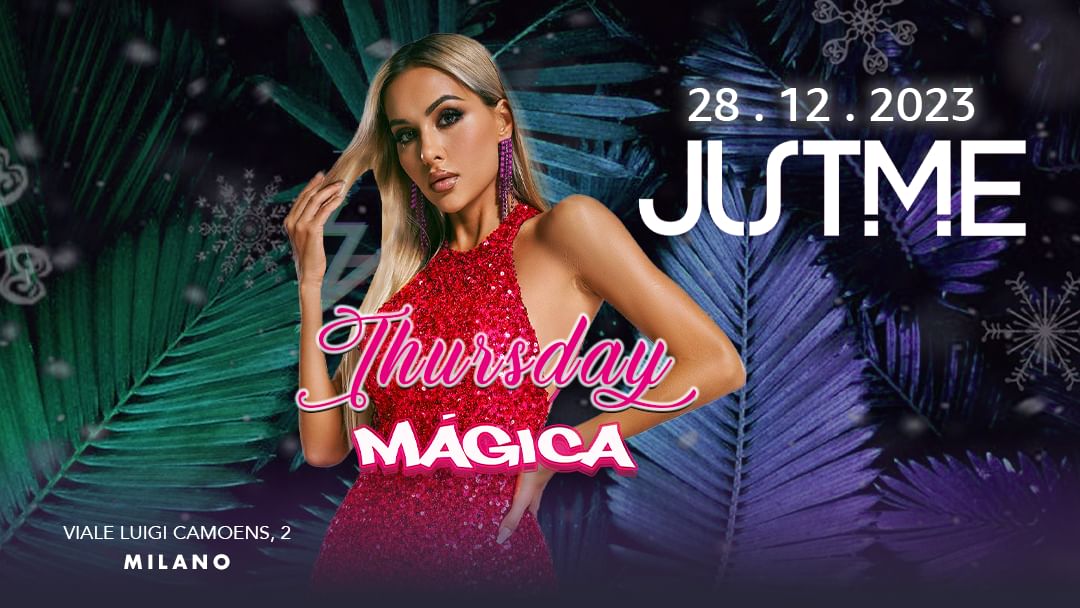 Cartel del evento Thursday Night - Magica