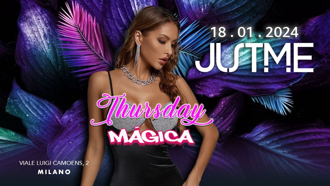 Cartel del evento Thursday Night - Magica