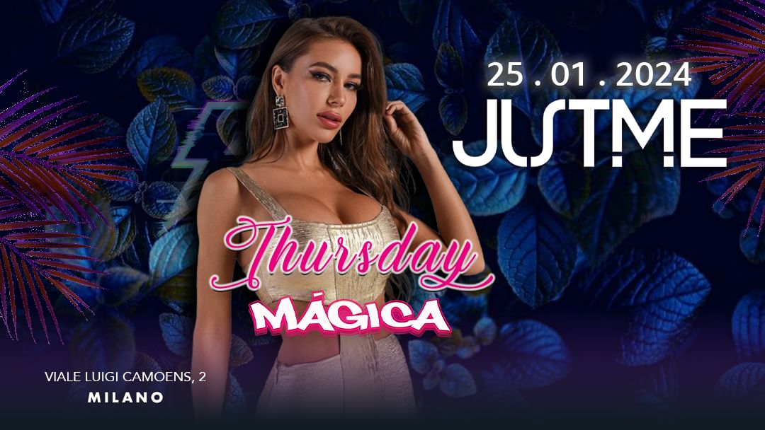 Cartell de l'esdeveniment Thursday Night - Magica